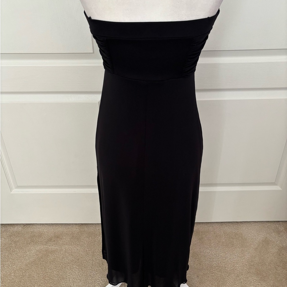 Kirious LA Black Strapless Slip Dress | Like New | Size M | Sleek & Sexy - Picture 6 of 10